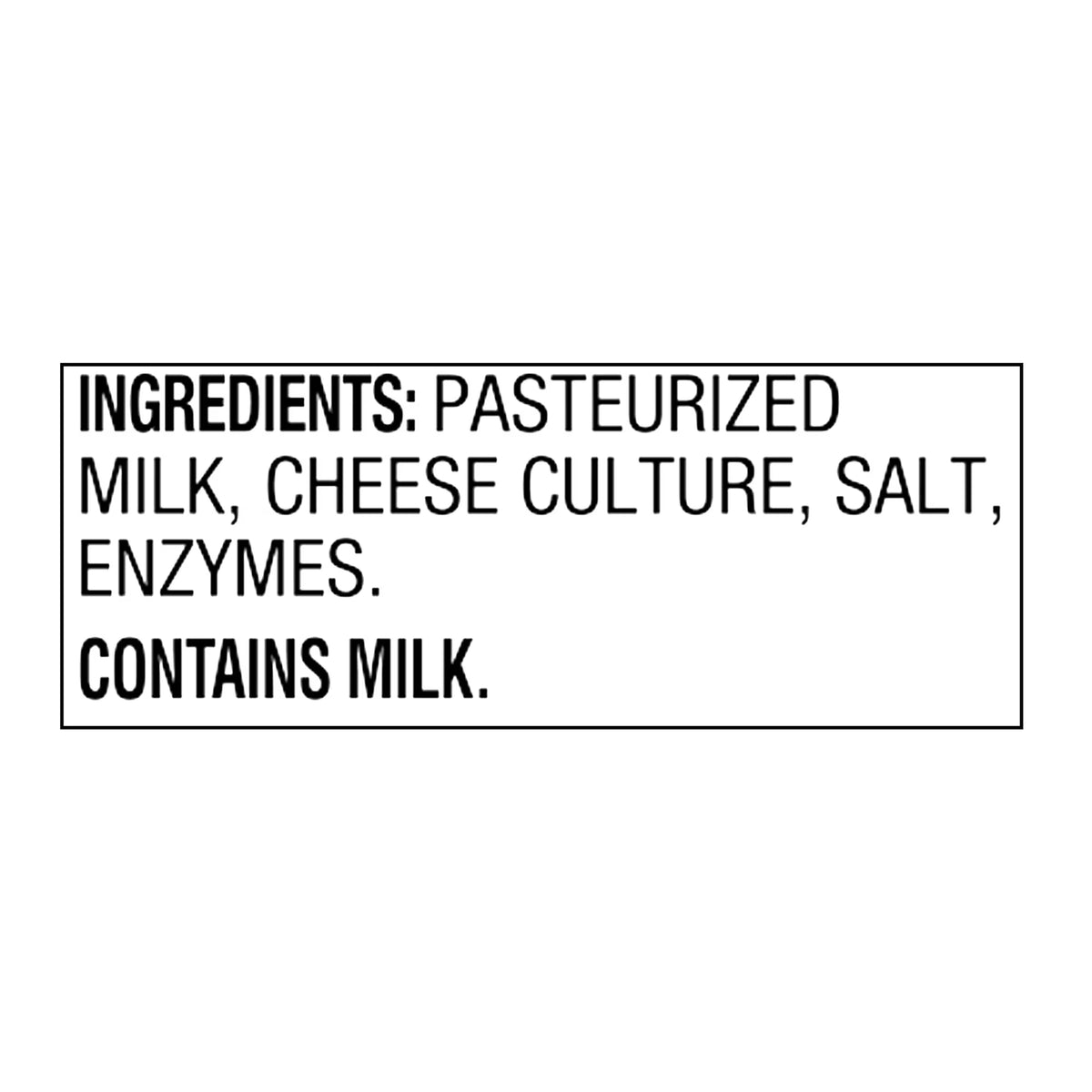 Great Value Muenster Block Cheese, 8oz