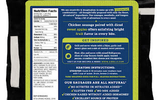 Aidells Chicken & Apple Smoked Chicken Sausage Links, 12 oz