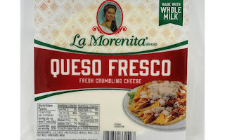 La Morenita Queso Fresco Fresh Crumbling Cheese, 10 oz