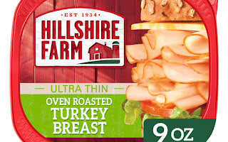 Hillshire Farm Sliced Oven Roasted Turkey Breast Deli Lunch Meat, 9 oz