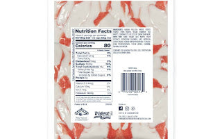 Fresh Wild Alaska Pollock Imitation Crab Flake, 1 lb