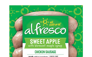 Al Fresco Sweet Apple Chicken Sausage, 11 oz