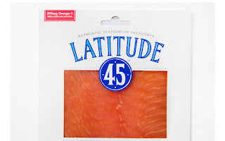 Latitude 45 Cold Smoked Atlantic Salmon, 4 oz