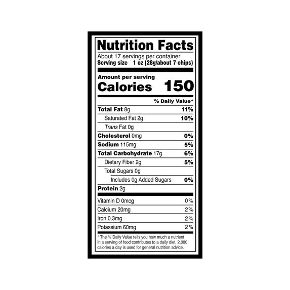 On The CCafe Style Tortilla Chips, 16.5 oz