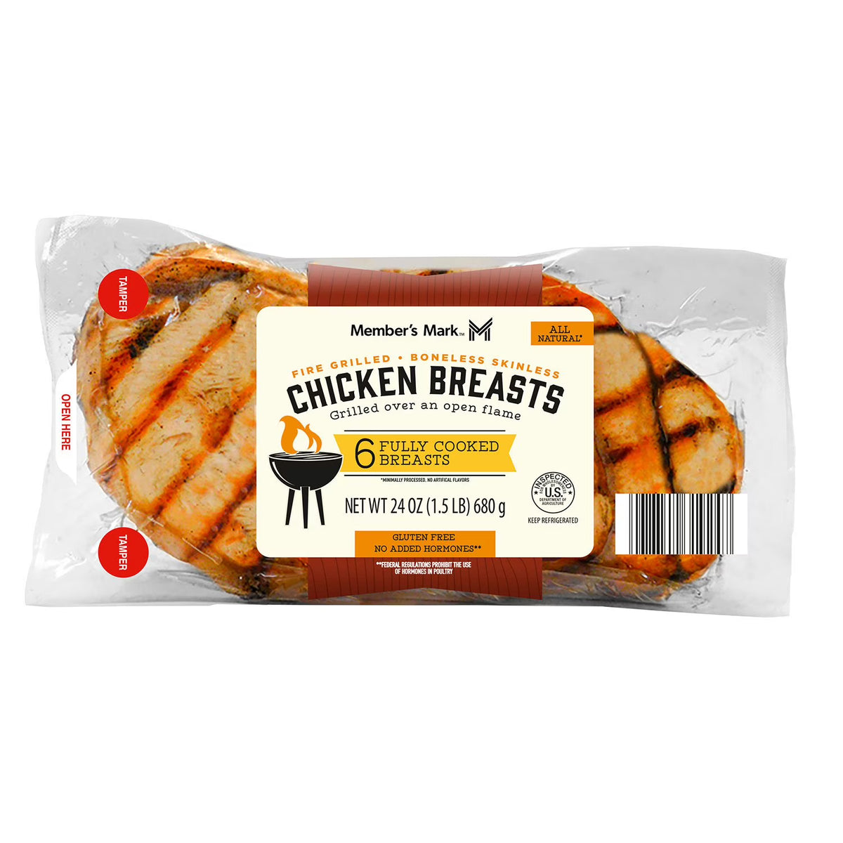 Member's Mark Fire Grilled Chicken Breasts