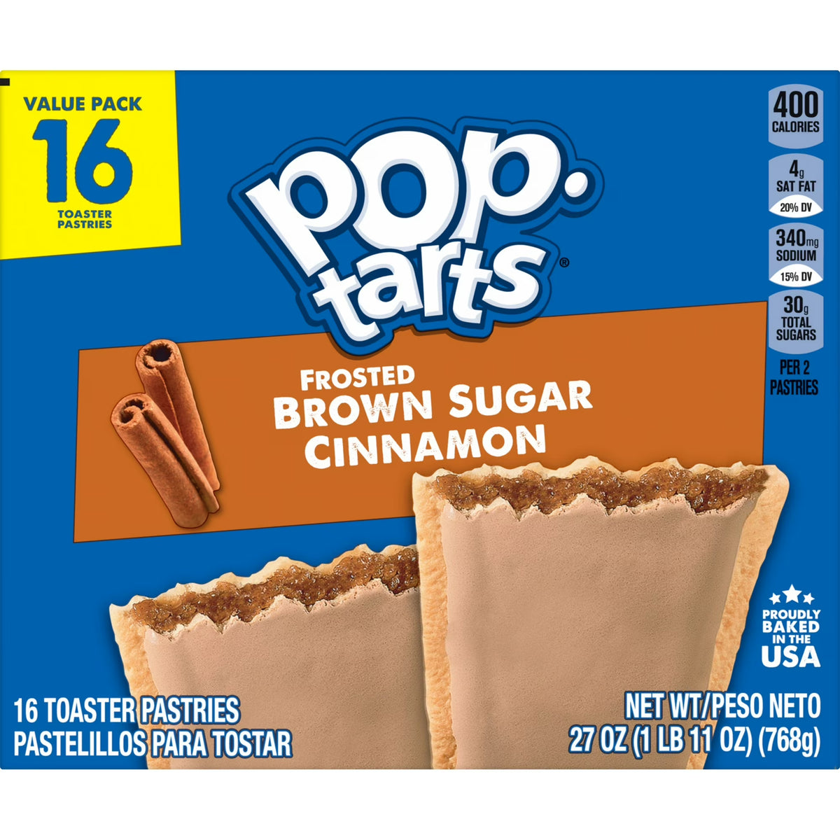 Pop-Tarts Frosted Brown Sugar Cinnamon