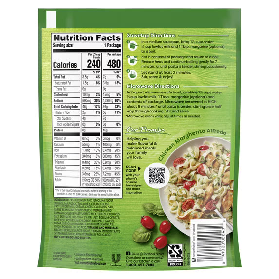 Knorr Pasta Sides Alfredo Broccoli, 4.6oz