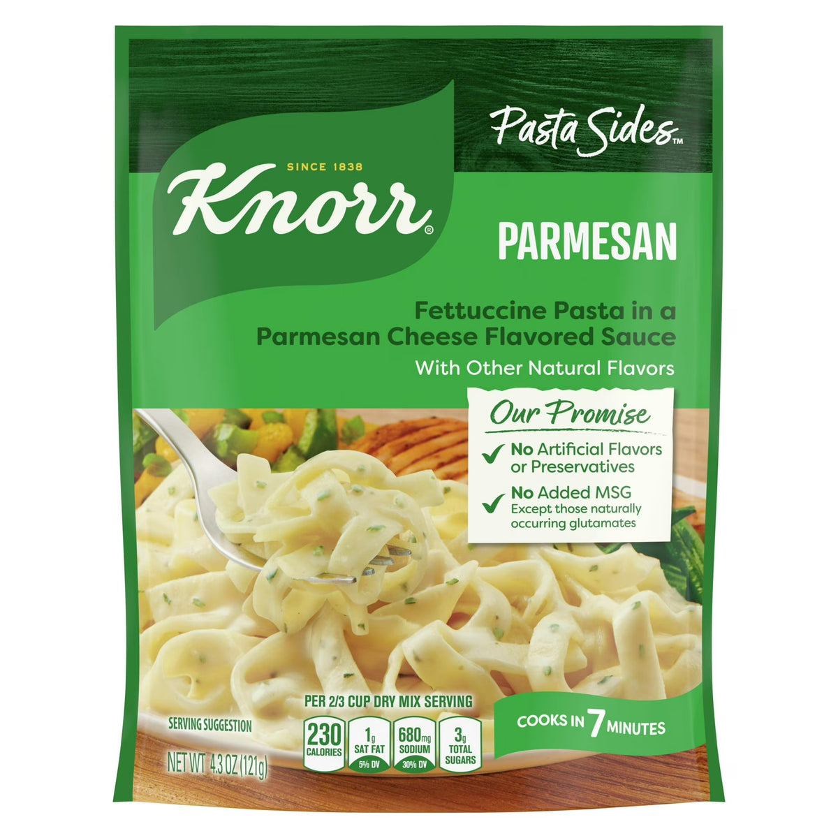 Knorr Pasta Sides Parmesan, 4.6oz