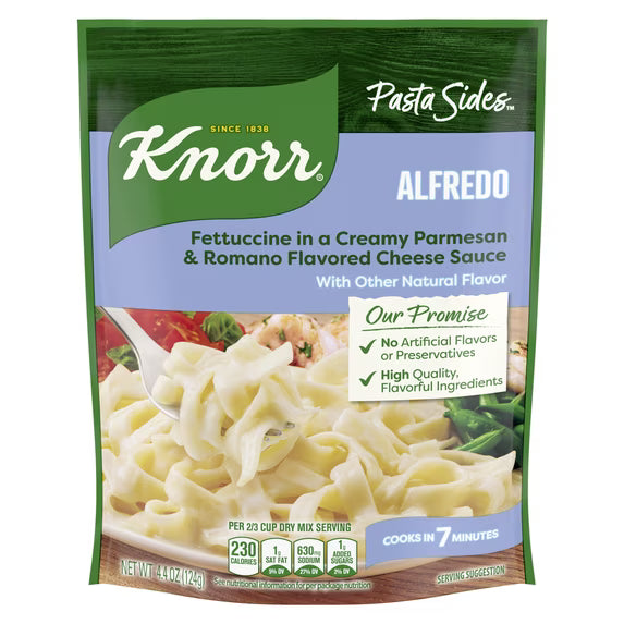 Knorr Pasta Sides Alfredo, 4.6oz