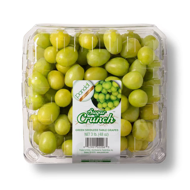 Green Seedless Grapes, 3lb.