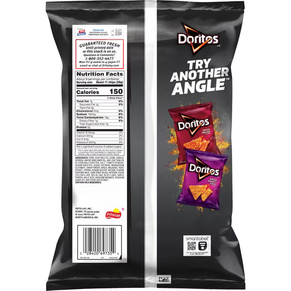 Doritos Sweet & Tangy BBQ Chips, 9.25 oz