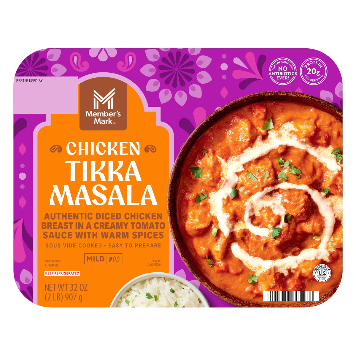 Member's Mark Tikka Masala Chicken, 32oz