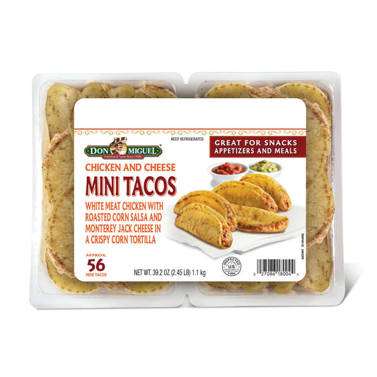 Don Miguel Chicken and Two-Cheese Mini Tacos
