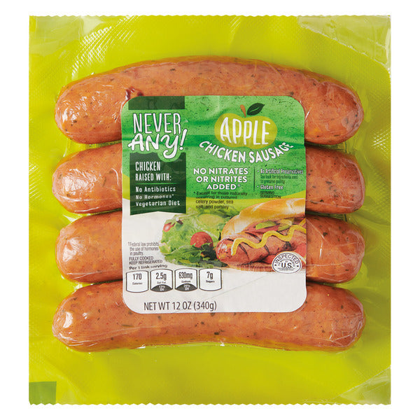 Never Any Apple Chicken Sausage