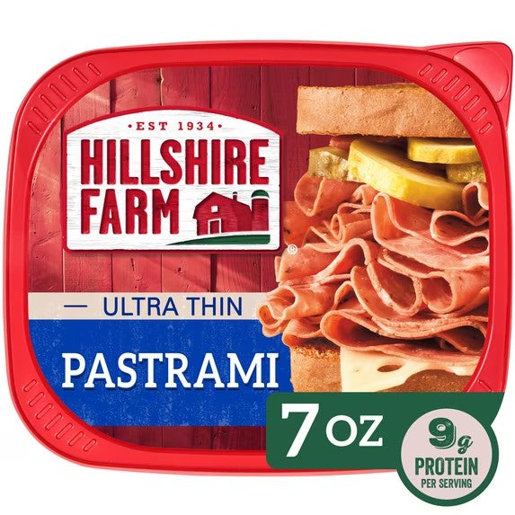 Hillshire Farm Ultra Thin Sliced Pastrami, 7 oz