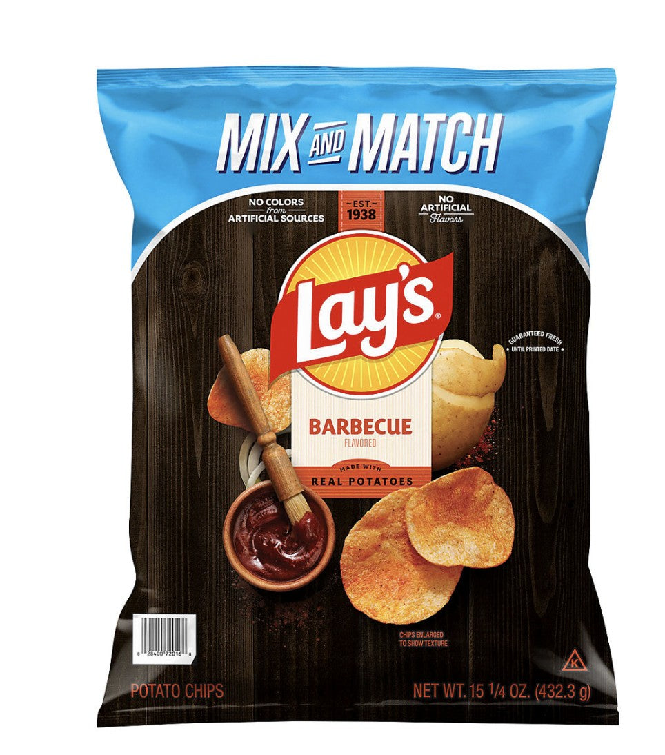 Lay's Barbecue Potato Chips, 15.25 oz