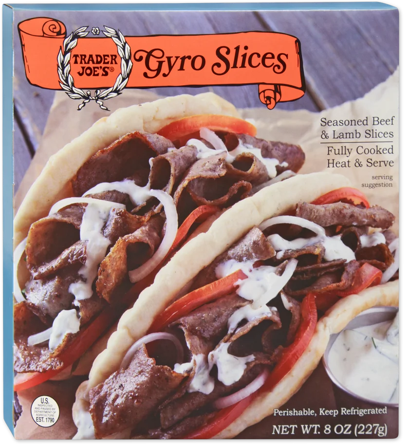 Trader Joe's Gyro Slices, 8 oz